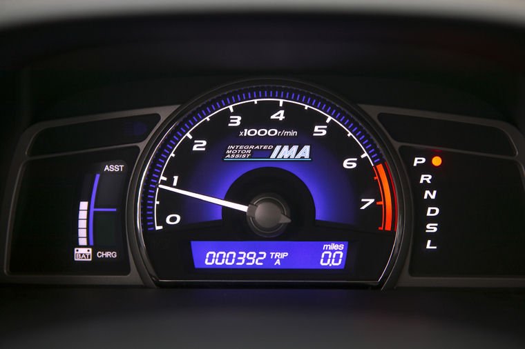 2008 Honda Civic Hybrid Gauges Picture / Pic / Image